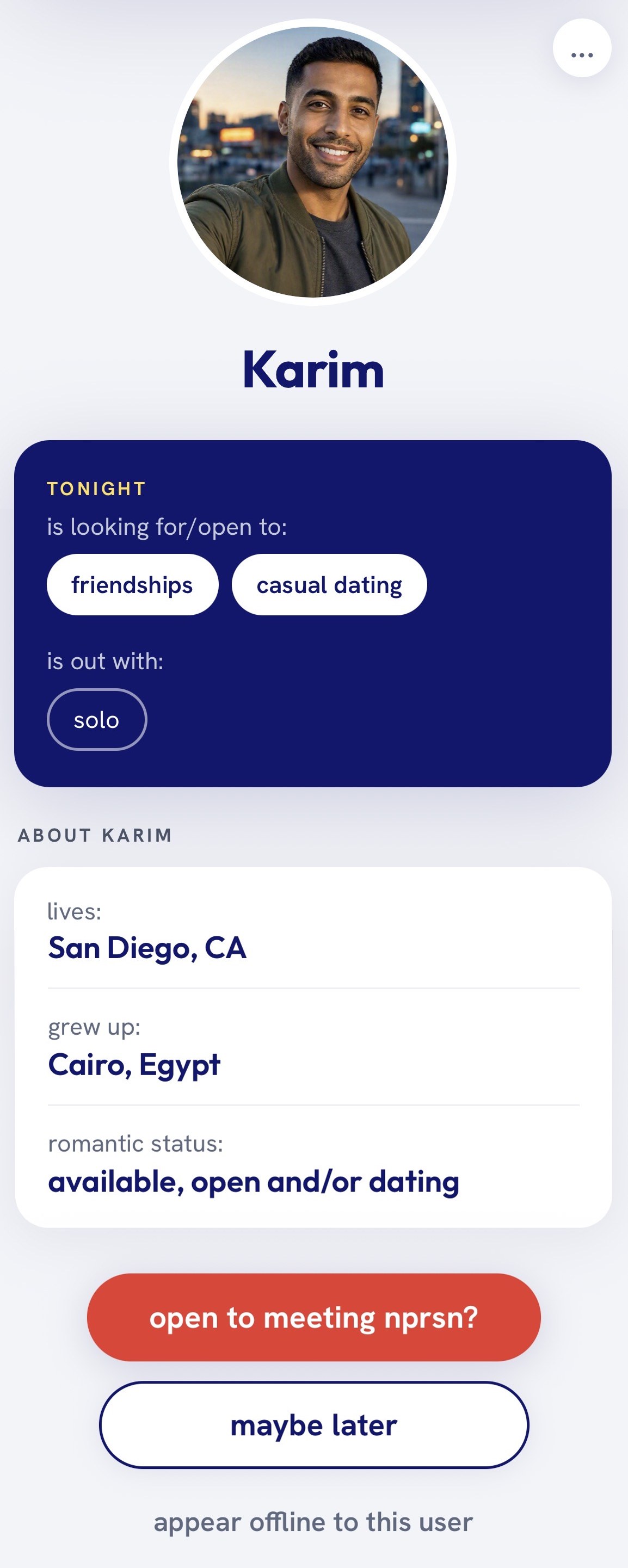 nprsn profile for Karim