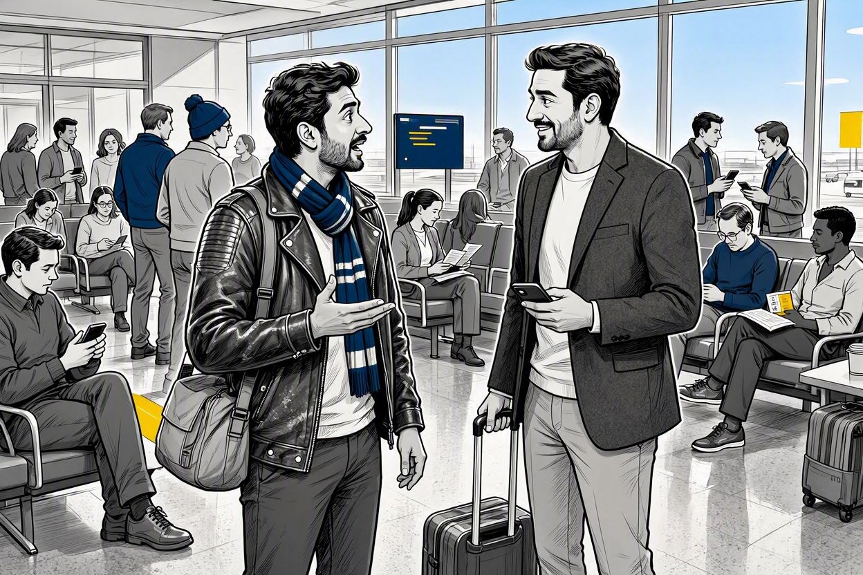 Airport, same hometown